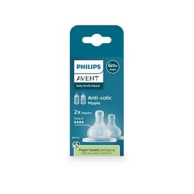 Avent Anti-Colic Baby Bottle Nipple Flow 4