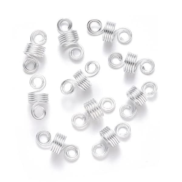 Aluminum Hair Braid Dreadlock Beads