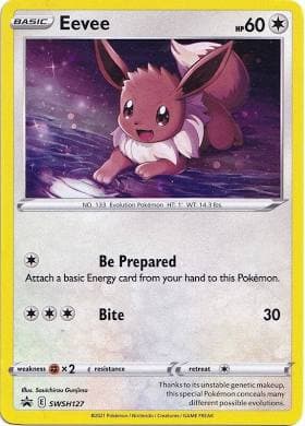 Eevee SWSH127 Promo Cards