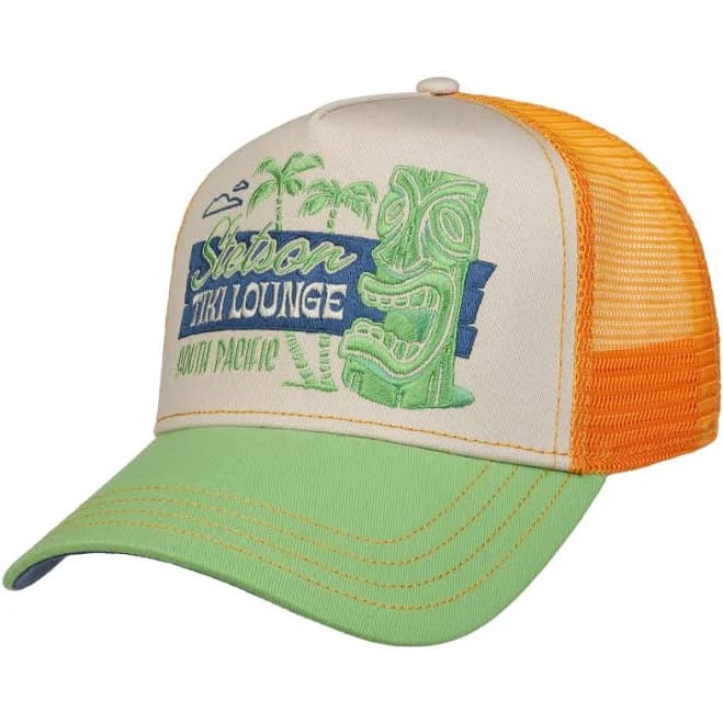 Stetson Tiki Lounge Cotton Trucker Cap