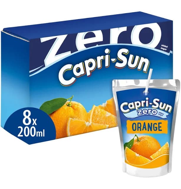 Capri-Sun Zero Orange Kids' Juice Drink