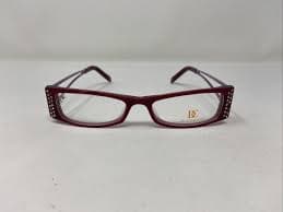 dicaprio Eyeglasses Frame ITALY DC39 49-16-135 Burgundy/Plum Full Rim VP59 | eBay