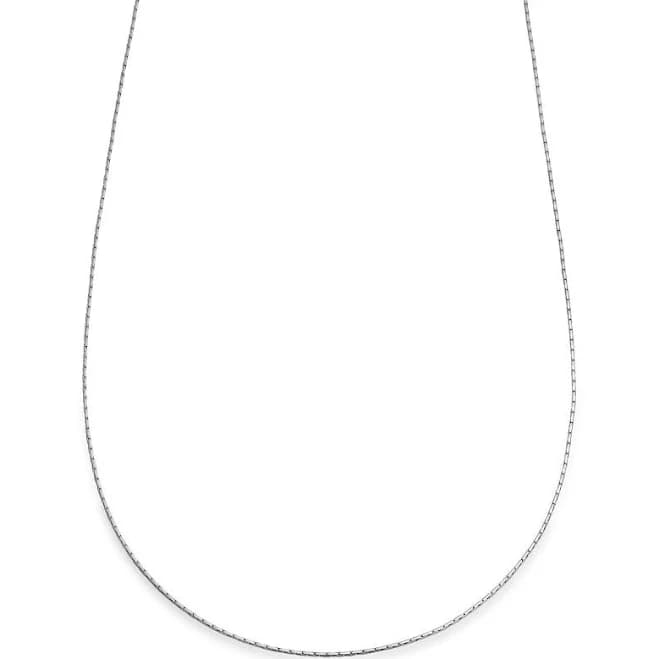 Essentials Men's Rectangular Box Chain Necklace