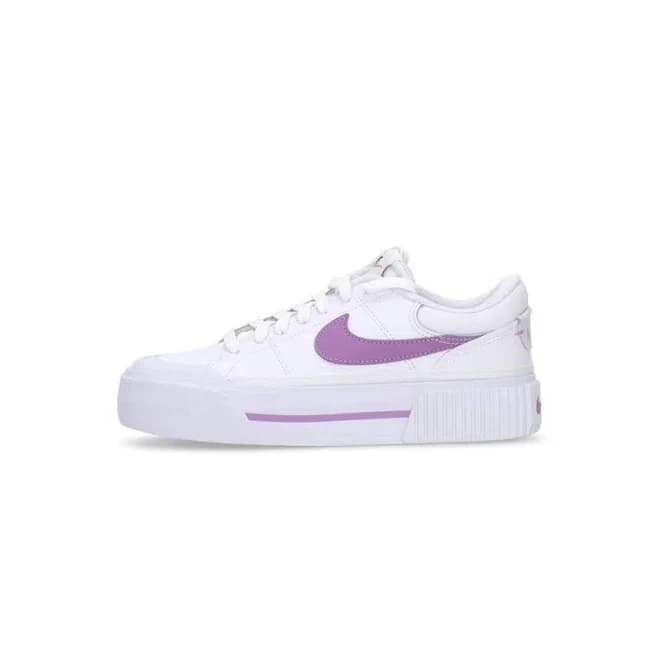 Wmns Court Legacy Lift Women's Low Shoe White/rush Fuchsia/red Stardust/black