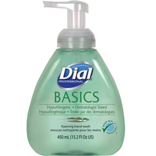 Dial Foam Hand Soap Pump Bottle