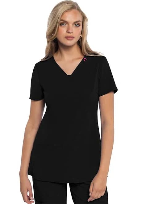 Med Couture Women's Amp V-Neck Scrub Top