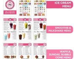 Ice Cream Shop Menu Board Bundle | Pink TV Screen Signage (digital Download) - Etsy