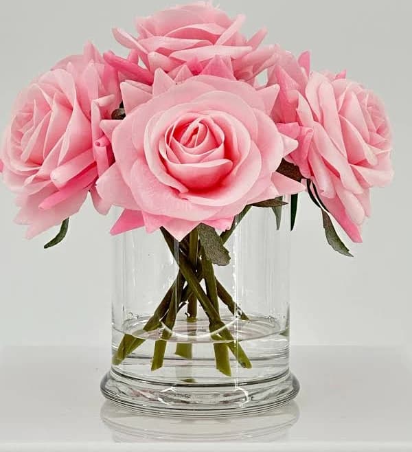 Real Touch Roses Floral Arrangement