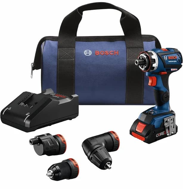 Bosch Flexiclick 5-in-1 Drill/Driver System Kit