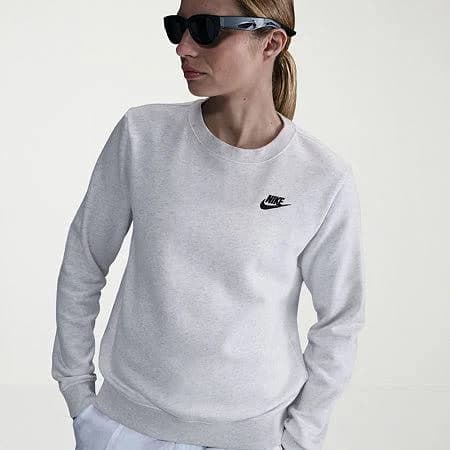 Nike Women's Sportswear Club Fleece Crew-Neck Sweatshirt