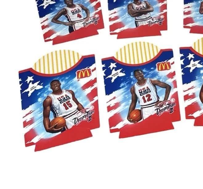 McDonalds Dream Team II 1994 Fry Boxes Complete Set of 12