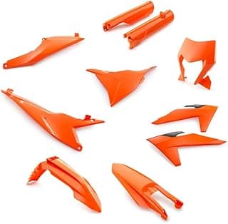 Genuine KTM Orange Dirt Bike Plastic Kit Enduro Version. Contains All Plastic Pieces in One Box