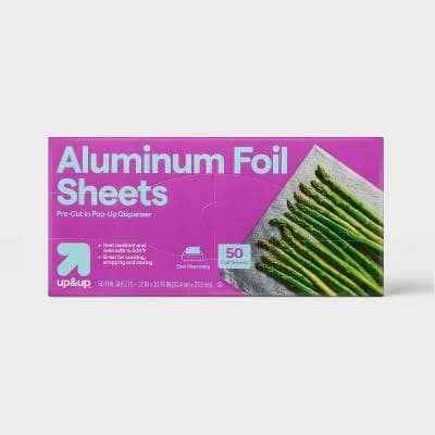 up&up Aluminum Foil Sheets