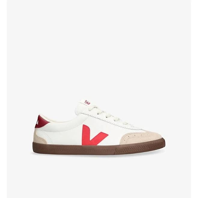 Veja Men's Volley Low-Top Leather Trainers