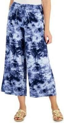 Style & Co. Women's Printed Wide-Leg Pants