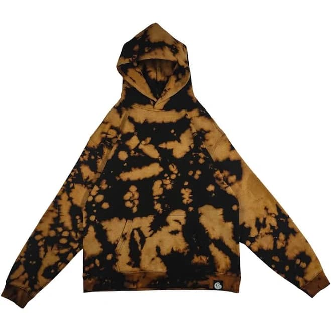 Grunge Oversize Tie Dye Hoodie