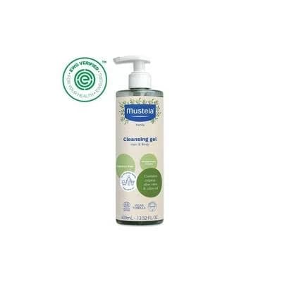 Mustela Organic Cleansing Gel with Olive Oil and Aloe
