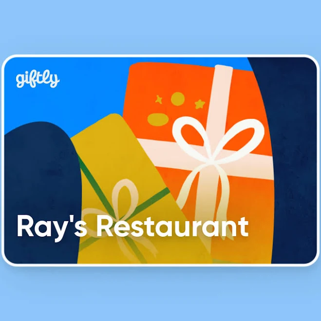 $100 Ray's Restaurant Giftly | Text or Email