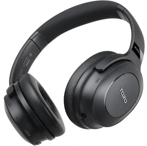 TOZO Hybrid Active Noise Cancelling Wireless Headphones