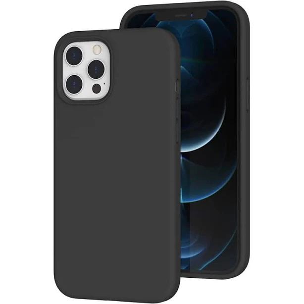 Entronix iPhone 12/12 Pro Soft-Touch Liquid Silicone Case
