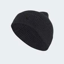 Everyday Icons Beanie With Tonal Metal Trefoil