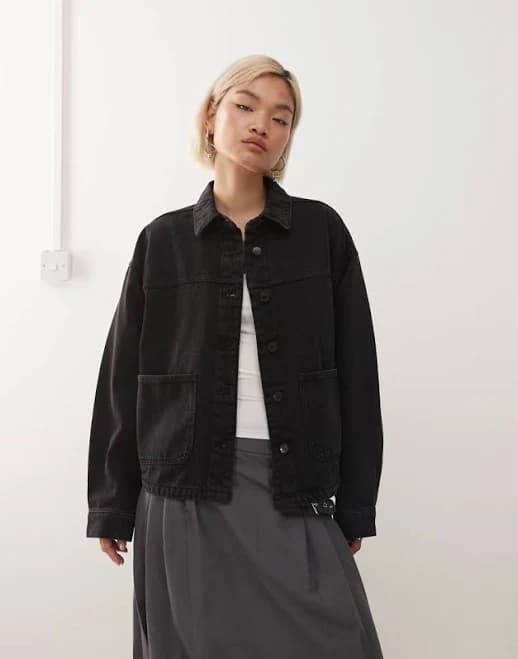 Noisy May Girls' Kettie Between-Season Denim Jacket