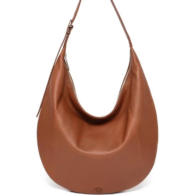 New Amsterdam Leatherworks Women's Wyatt Oversize Hobo Bag