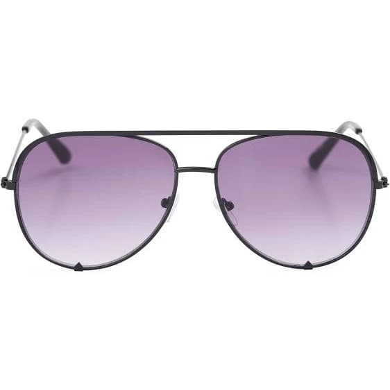 Big & Tall Men's Aviator Sunglasses - Black