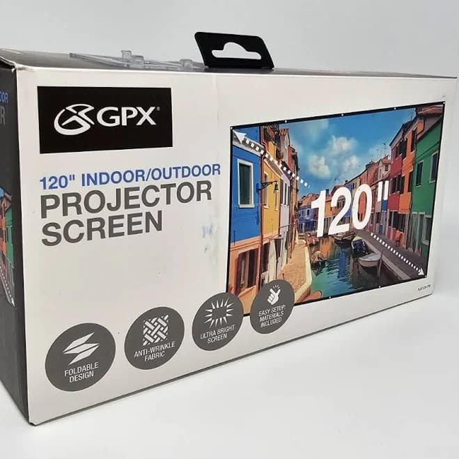 GPX 120" Indoor Projection Screen