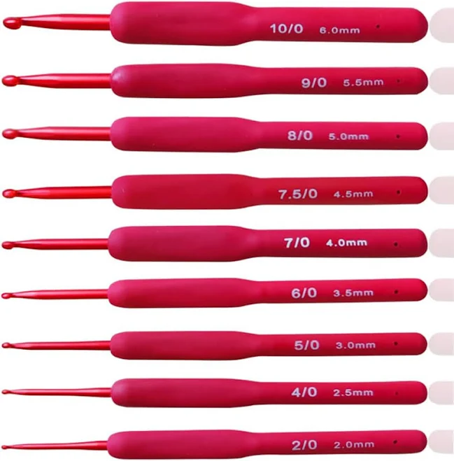 Weabetfu Ergonomic Crochet Hooks Set