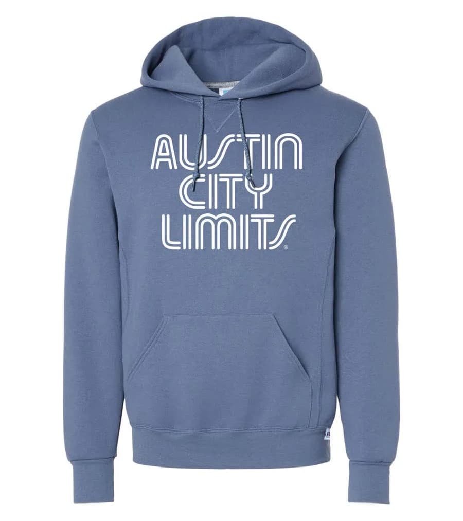 Denim Hoodie with White ACL Logo