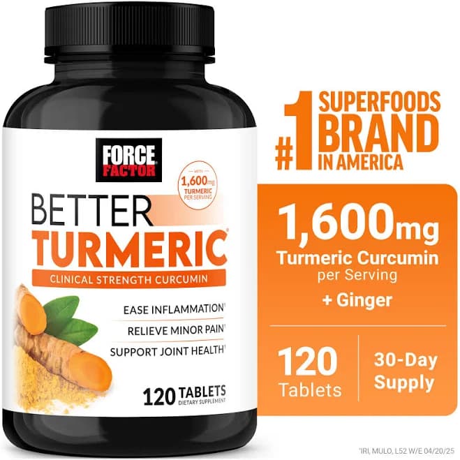 Force Factor Better Turmeric Tablets