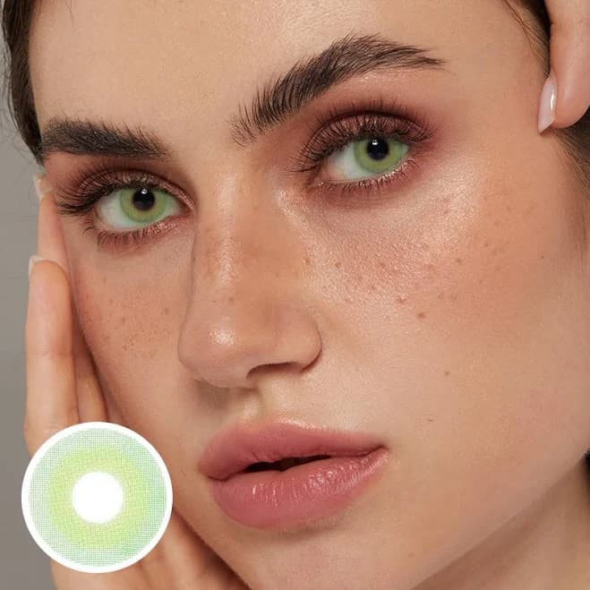Pixie Green Prescription Contact Lenses