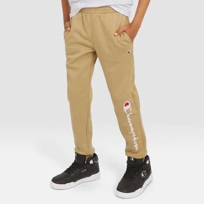 Champion Boys' Signature Fleece Jogger Pants