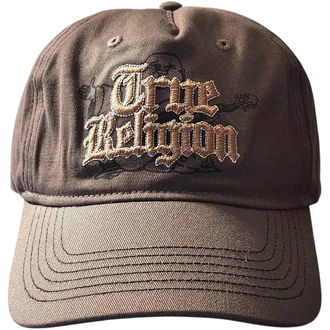 True Religion Buddha Logo Strapback Hat