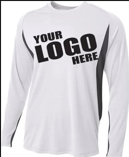 A4 Men's Long Sleeve Color Block Cooling Performance Tee