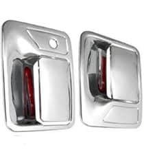 Amazon.com: SKWAutoParts Chrome Door Handle Cover 4D W/Passenger Keyhole for 99-16 Ford F250/F350 Superduty / 00-05 Excursion : Automotive