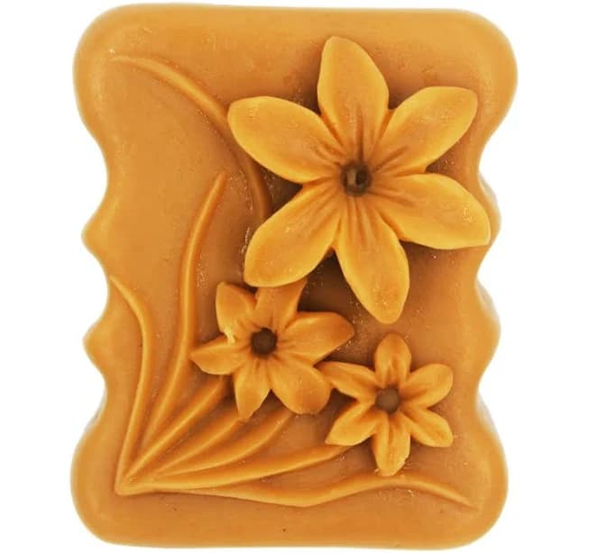 Longzang S498 Flower Morning Glory Silicone Soap Mold