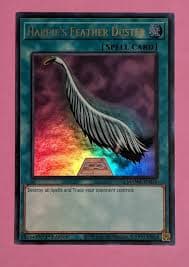 Yugioh Deck SDBT-EN026 Harpie's Feather Duster :: Common 1st Edition Mint Yugioh Card Harpies Feather Duster
