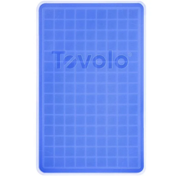 Tovolo Mini Ice Cube Tray with Lid Stratus Blue