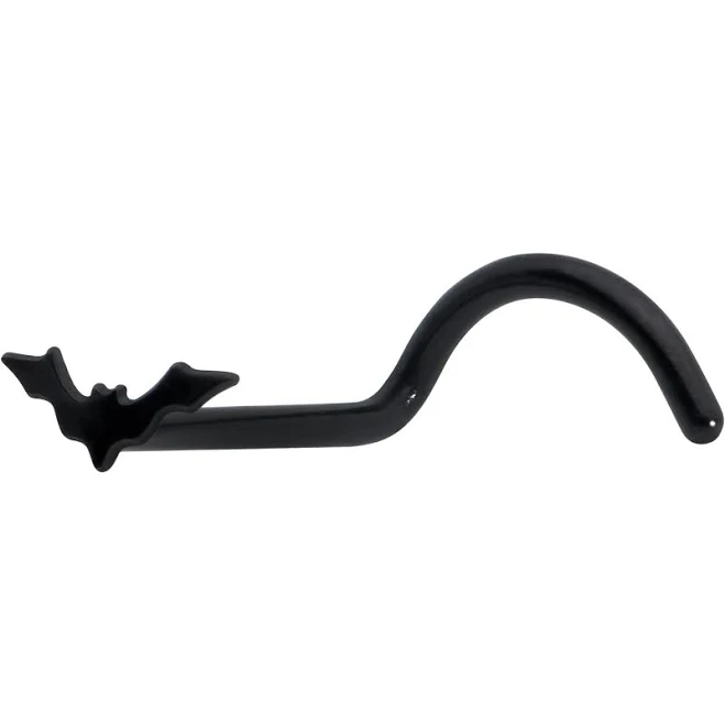 Body Candy Women's 316L Steel Corkscrew Nose Screw