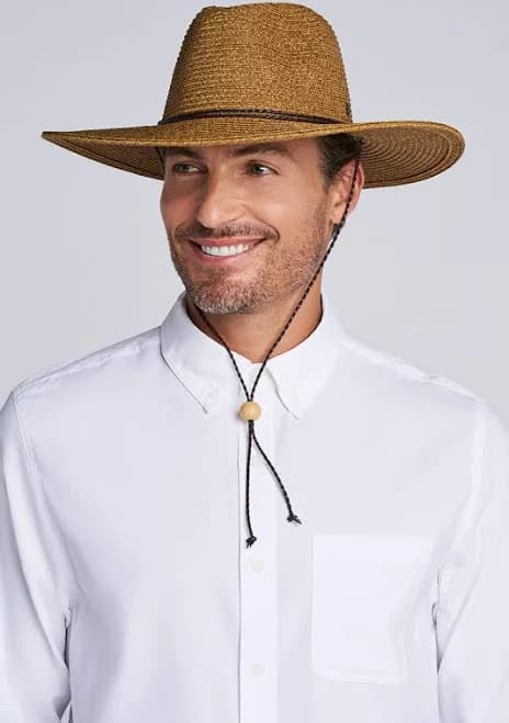 Coolibar Beach Comber Hat Brown / L/XL