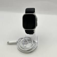 Apple Watch (Ultra 2) 49mm Natural Titanium w/Black Alpine Loop (LTE)- Very Good | eBay