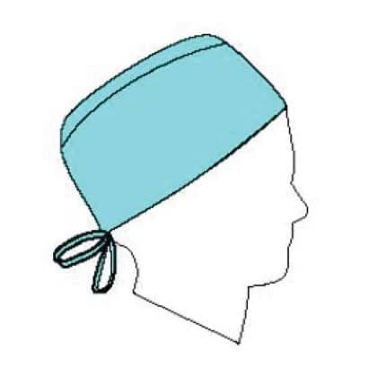 Halyard Surgical Cap Blue