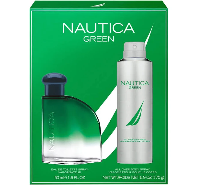 Nautica Men's Classic Green Fragrance Gift Set
