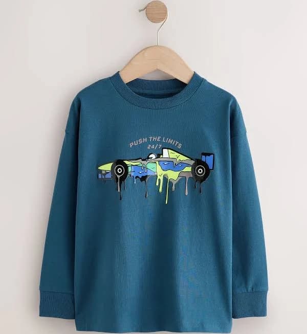 Next Kids' Cars Graphic T-Shirt