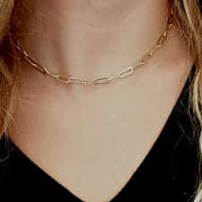 The Paper Clip Chain - Gold Star Jewellers