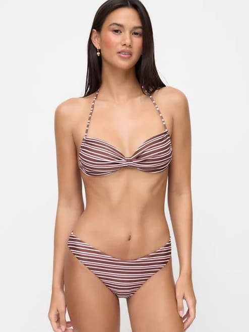 Halter Neck Cheeky Bikini Set