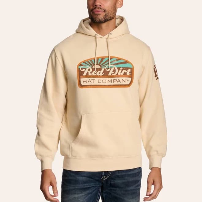 Red Dirt Hat Co. Men's Skies Graphic Fleece Hoodie