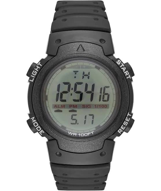 George Men's Digital Watch with Positive Display